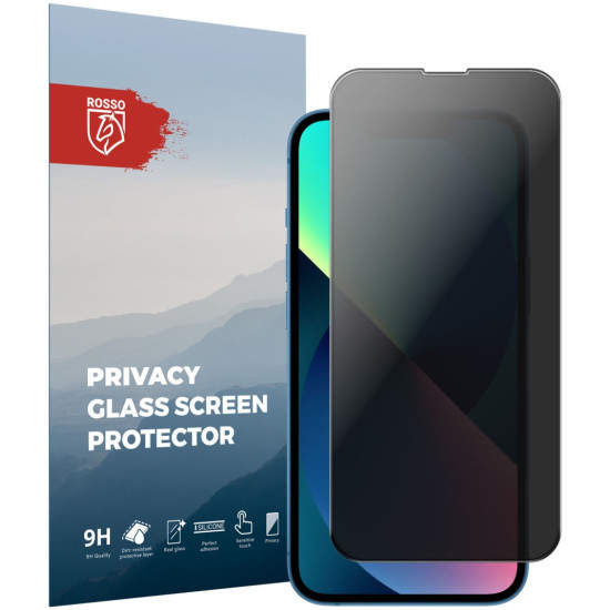Rosso Tempered Glass Privacy - Αντιχαρακτικό Γυαλί Προστασίας Απορρήτου Οθόνης Apple iPhone 13 / 13 Pro (8719246376276)