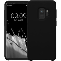 KWmobile Soft Flexible Rubber Cover - Θήκη Σιλικόνης Samsung Galaxy S9 - Black (44182.01)