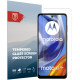 Rosso Tempered Glass - Αντιχαρακτικό Προστατευτικό Γυαλί Οθόνης Motorola Moto E32s - Clear (8719246375545)