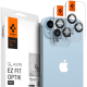 Spigen GLAS.tR EZ Fit OPTIK Pro Camera Lens Protector - Αντιχαρακτικό Προστατευτικό Γυαλί για Φακό Κάμερας Apple iPhone 15 / 15 Plus / 14 / 14 Plus - 2 Τεμάχια - Black (AGL05213)