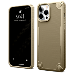 Elago Armor Case - Ανθεκτική Θήκη Σιλικόνης Apple iPhone 14 Pro Max - Military Sand (ES14AM67PRO-SD)