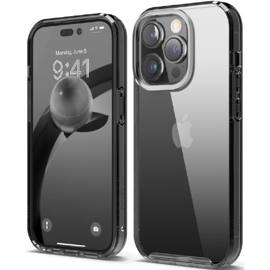 Elago Hybrid - Διάφανη Θήκη Apple iPhone 14 Pro - Black (ES14HB61PRO-BK)