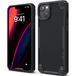 Elago Armor Case - Ανθεκτική Θήκη Σιλικόνης Apple iPhone 14 Plus - Black (ES14AM67-BK)