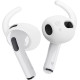 Elago Earbuds Hook - Αντιολισθητικά Καλύμματα Premium Σιλικόνης με Γάντζο Apple AirPods 3rd Gen - White - 4 Τεμάχια (EAP3-BUDSHK-WH)