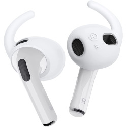 Elago Earbuds Hook - Αντιολισθητικά Καλύμματα Premium Σιλικόνης με Γάντζο Apple AirPods 3rd Gen - Nightglow Blue - 4 Τεμάχια (EAP3-BUDSHK-LUBL)