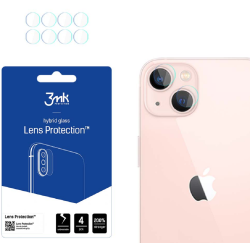 3MK Hybrid Glass Camera Protector - Αντιχαρακτικό Υβριδικό Προστατευτικό Γυαλί για Φακό Κάμερας Apple iPhone 14 Plus - 4 Τεμάχια (5903108494717)