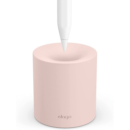 Elago Apple Pencil Silicone Stand - Βάση Premium Σιλικόνης για Apple Pencil - Lovely Pink (EST-APEN-LPK)
