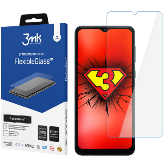 3MK Premium Flexible Glass - Αντιχαρακτικό Υβριδικό Προστατευτικό Γυαλί Οθόνης - Samsung Galaxy A04 - 0.3mm (5903108494861)