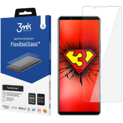 3MK Premium Flexible Glass - Αντιχαρακτικό Υβριδικό Προστατευτικό Γυαλί Οθόνης - Sony Xperia 5 IV - 0.3mm (5903108492164)