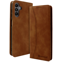 Bodycell Θήκη - Πορτοφόλι Samsung Galaxy A04s - Brown (5206015017858)