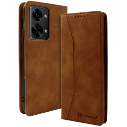 Bodycell Θήκη - Πορτοφόλι OnePlus Nord 2T - Brown (5206015016479)