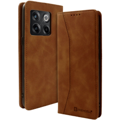 Bodycell Θήκη - Πορτοφόλι OnePlus 10T - Brown (5206015016448)