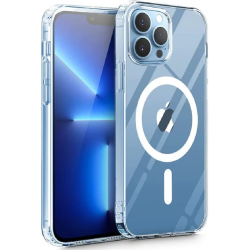 Tech-Protect MagMat - Σκληρή Διάφανη Θήκη MagSafe Apple iPhone 12 / 12 Pro - Clear (9589046921445)