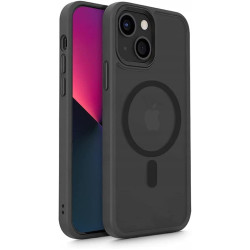 Tech-Protect MagMat - Σκληρή Θήκη MagSafe Apple iPhone 13 - Matte Black (9589046917592)