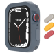 SwitchEasy Colors - Θήκη Σιλικόνης Apple Watch SE/9/8/7/6/5/4 (45/44mm) με 4 Καλύμματα για το Πλαϊνό Κουμπί - Abyss Blue (GS-107-231-139-214)