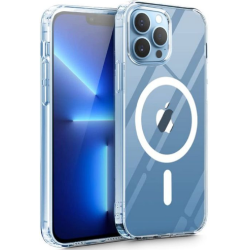 Tech-Protect MagMat - Σκληρή Διάφανη Θήκη MagSafe Apple iPhone 13 Pro - Clear (9589046921001)