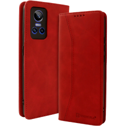 Bodycell Θήκη - Πορτοφόλι Realme GT Neo 3 - Red (5206015018893)