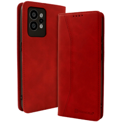 Bodycell Θήκη - Πορτοφόλι Realme GT2 Pro - Red (5206015018817)