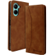 Bodycell Θήκη - Πορτοφόλι Realme C33 - Brown (5206015016226)