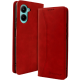 Bodycell Θήκη - Πορτοφόλι Realme C33 - Red (5206015016233)