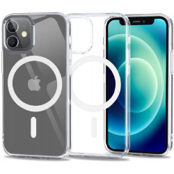 Tech-Protect FlexAir Hybrid - Σκληρή Διάφανη Θήκη MagSafe Apple iPhone 12 mini - Clear (9589046925849)