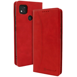 Bodycell Θήκη - Πορτοφόλι Xiaomi Redmi 10A - Red (5206015005022)