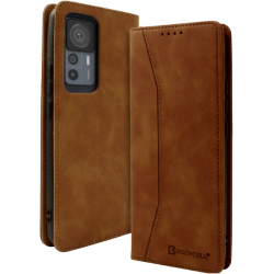 Bodycell Θήκη - Πορτοφόλι Xiaomi 12T / 12T Pro - Brown (5206015018909)
