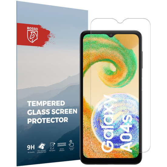 Rosso Tempered Glass - Αντιχαρακτικό Προστατευτικό Γυαλί Οθόνης Samsung Galaxy A04s - Clear (8719246376610)