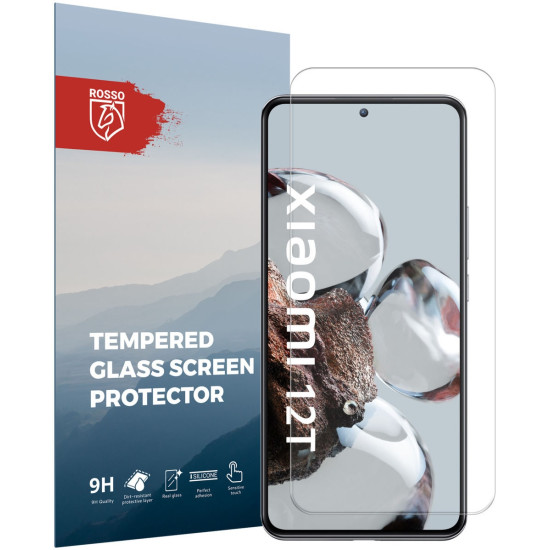 Rosso Tempered Glass - Αντιχαρακτικό Προστατευτικό Γυαλί Οθόνης Xiaomi 12T / 12T Pro - Clear (8719246376641)