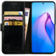 Rosso Element PU Θήκη Πορτοφόλι Oppo Reno8 Pro - Black (8719246375729)