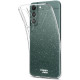 HappyCase Διάφανη Θήκη Σιλικόνης Samsung Galaxy S22 5G - Glitter Print (8719246352652)