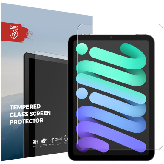 Rosso Tempered Glass - Αντιχαρακτικό Προστατευτικό Γυαλί Οθόνης Apple iPad Mini 7 2024 / 6 2021 - Clear (8719246378096)
