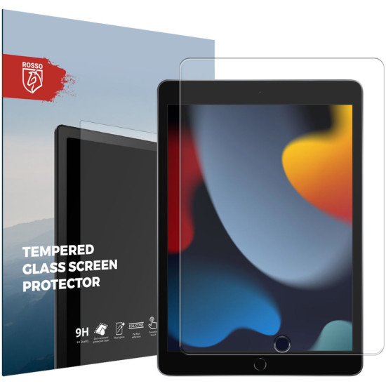 Rosso Tempered Glass - Αντιχαρακτικό Προστατευτικό Γυαλί Οθόνης Apple iPad 10.2" 2021 / 2020 / 2019 - Clear (8719246378119)
