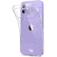 HappyCase Διάφανη Θήκη Σιλικόνης Apple iPhone 12 / 12 Pro - Glitter Print (8719246323263)