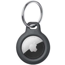 Tech-Protect Rough - Σκληρή Θήκη / Μπρελόκ Apple AirTag 2 / 1 - Black (9589046926198)