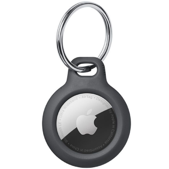 Tech-Protect Rough - Σκληρή Θήκη / Μπρελόκ Apple AirTag 2 / 1 - Black (9589046926198)