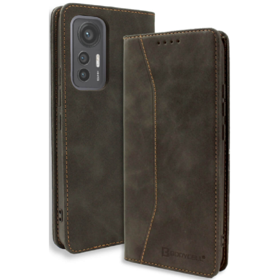 Bodycell Θήκη - Πορτοφόλι Xiaomi 12 Lite - Black (5206015005039)