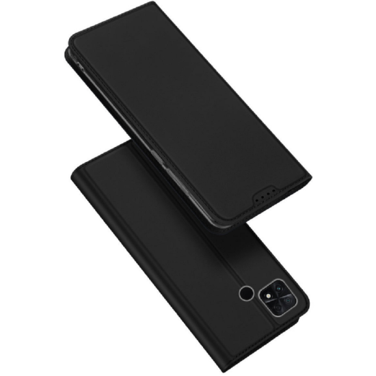 Duxducis SkinPro Θήκη Πορτοφόλι Xiaomi Poco C40 - Black (6934913034880)