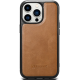 iCarer Oil Wax Leather Cover - Δερμάτινη Θήκη με TPU Bumper - Apple iPhone 14 Pro - Camel Tan (WMI14220718-TN)