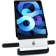 Rain Design iRest - Βάση Αλουμινίου για iPad / Tablet έως 13" με Υποστήριξη Μαξιλαριών - Black / Silver (891607000353)