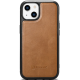iCarer Oil Wax Leather Cover - Δερμάτινη Θήκη με TPU Bumper - Apple iPhone 14 Plus - Camel Tan (WMI14220719-TN)
