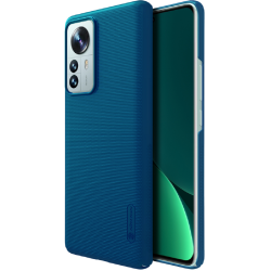 Nillkin Θήκη Super Frosted Shield Xiaomi 12 Pro 5G & Kickstand - Blue (6902048240483)