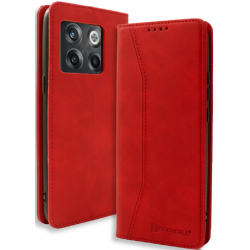 Bodycell Θήκη - Πορτοφόλι OnePlus 10T - Red (5206015016455)