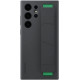 Official Samsung Silicone Grip - Θήκη Σιλικόνης με Λουράκι Χειρός - Samsung Galaxy S23 Ultra - Black (EF-GS918TBEGWW)