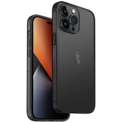 Uniq AirFender - Ανθεκτική Θήκη Σιλικόνης - Apple iPhone 14 Pro - Smoke (UNIQ-IP6.1P(2022)-AIRFGRY)