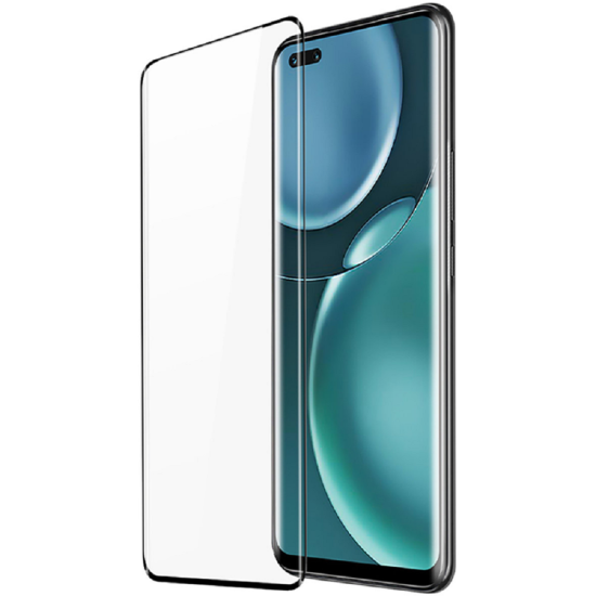 DuxDucis Tempered Glass - FullFace Αντιχαρακτικό Προστατευτικό Γυαλί Οθόνης Honor Magic4 Pro - Black (6934913039694)