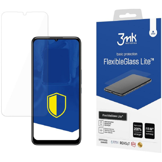3MK Flexible Glass Lite - Αντιχαρακτικό Υβριδικό Προστατευτικό Γυαλί Οθόνης - TCL 20 R 5G (5903108447591)