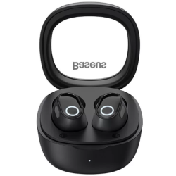 Baseus TWS Bowie WM02 - Ασύρματα Ακουστικά Bluetooth Με Θήκη Φόρτισης - Black (NGTW180101)