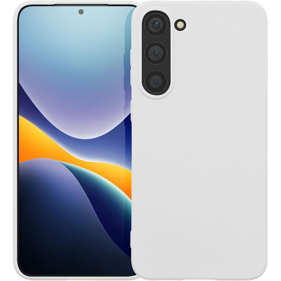 KWmobile Θήκη Σιλικόνης Samsung Galaxy S23 Plus - White Matte (60283.48)