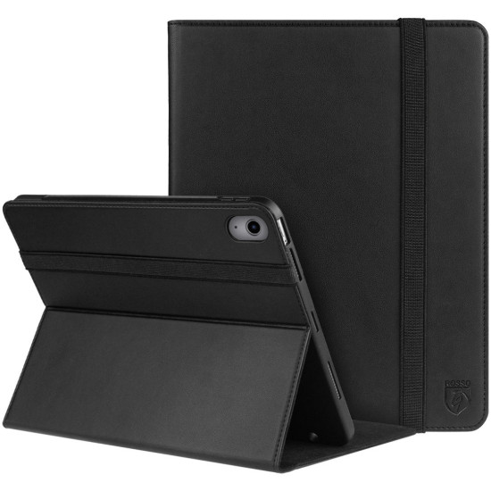 Rosso Element PU Θήκη Apple iPad (A16) 11th Gen. 2025 11" / 10th Gen. 2022 10.9" με Υποδοχή Apple Pencil - Black (8719246381058)